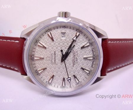 OMEGA Seamaster Gauss 007 SS White Replica Watch / Swiss